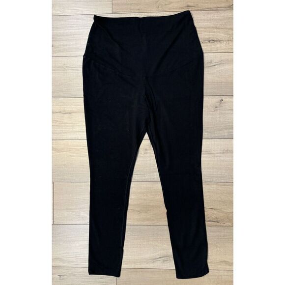 Isabel Maternity Ingrid Isabel Black Maternity Leggings XL Extra large NWOT - Picture 2 of 4